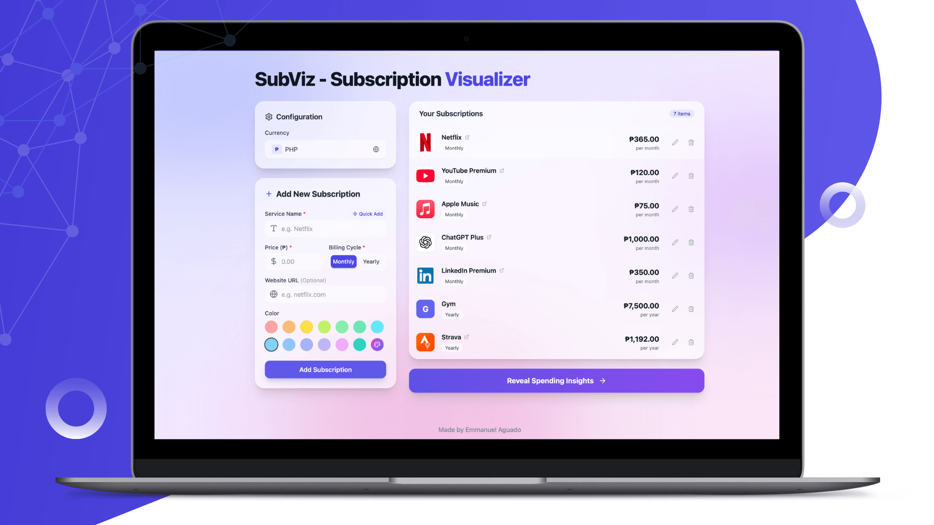 SubViz - Subscription Visualizer - image 3
